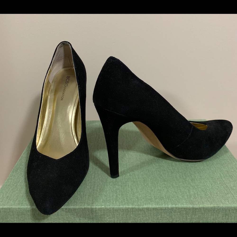 Black BCBG Heels